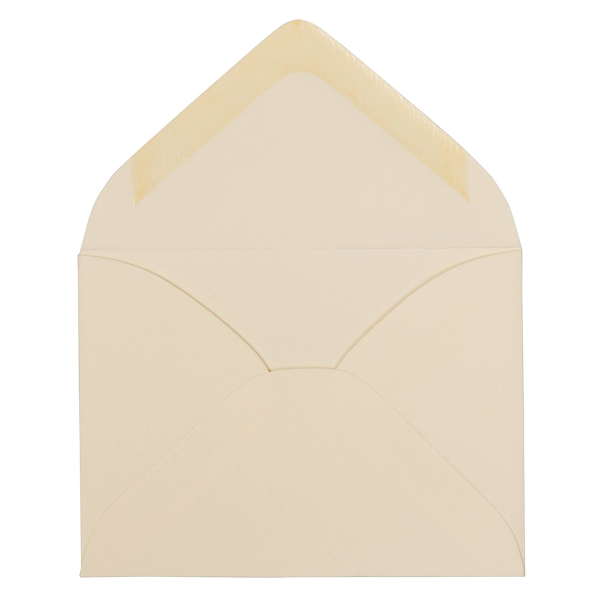 JAM Paper 2.75" x 3.75" Ivory Mini Commercial Envelopes, 100ct.